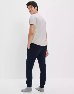 Loungewear American Eagle AE Lounge Jogger Bleu Homme | NYW-33703655